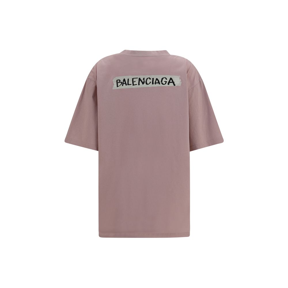 Balenciaga Multicolor Cotton T-Shirt