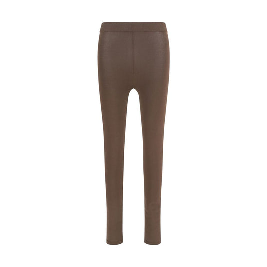 Balenciaga Brown Viscose Leggings