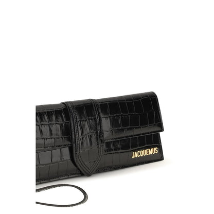 Jacquemus Black Calf Leather Bos Taurus Clutch Bag