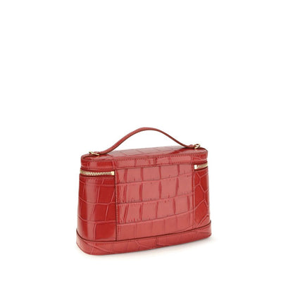 Jacquemus Red Calf Leather Bos Taurus Shoulder Bag