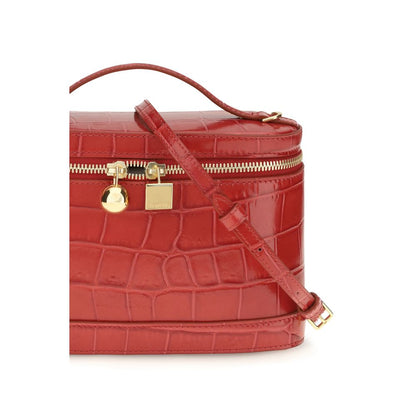 Jacquemus Red Calf Leather Bos Taurus Shoulder Bag