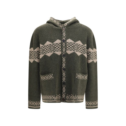 Baziszt Bicolor Cashmere Cardigan