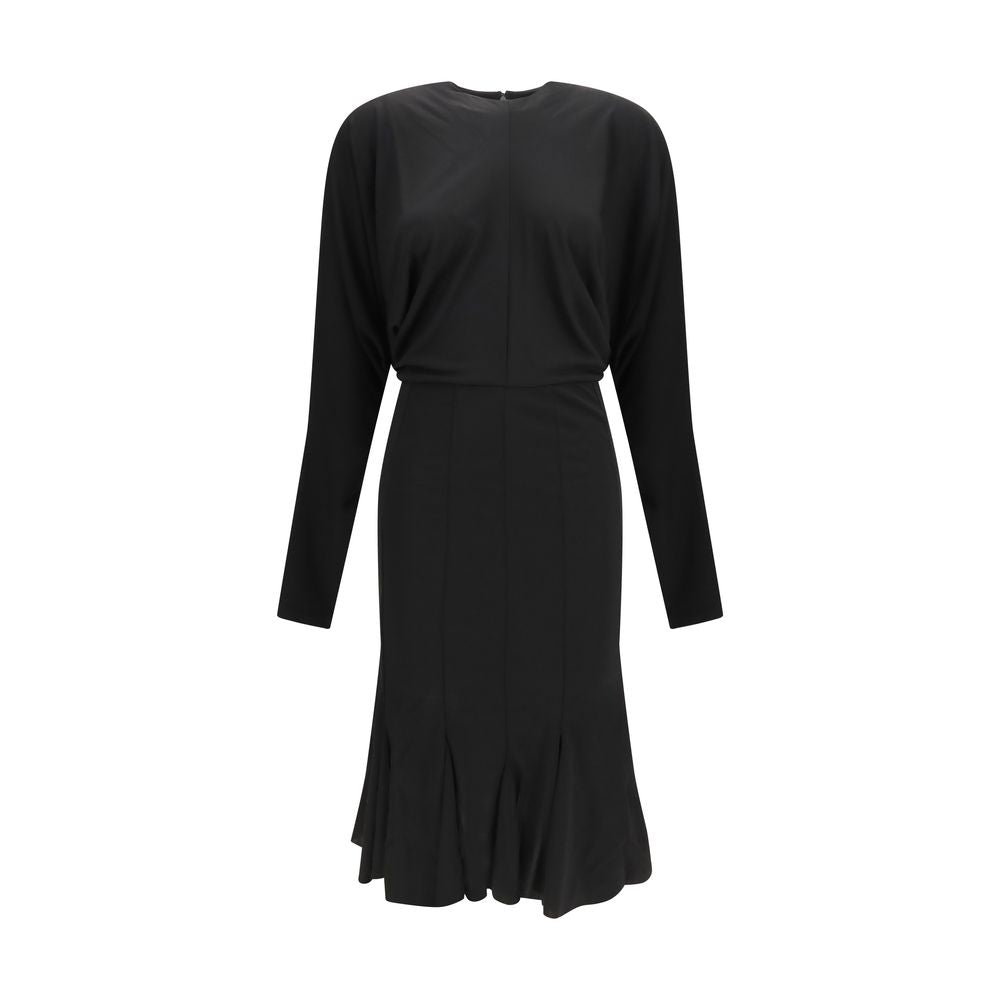 Jacquemus Black Acetate Casual Dress