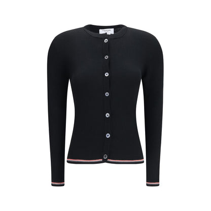 Thom Browne Black Wool Oves Aries Cardigan