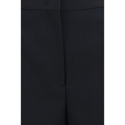 Fendi Black Cotton Casual Pants