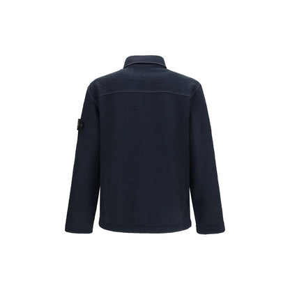 Stone Island Blue Polyamide Shirt