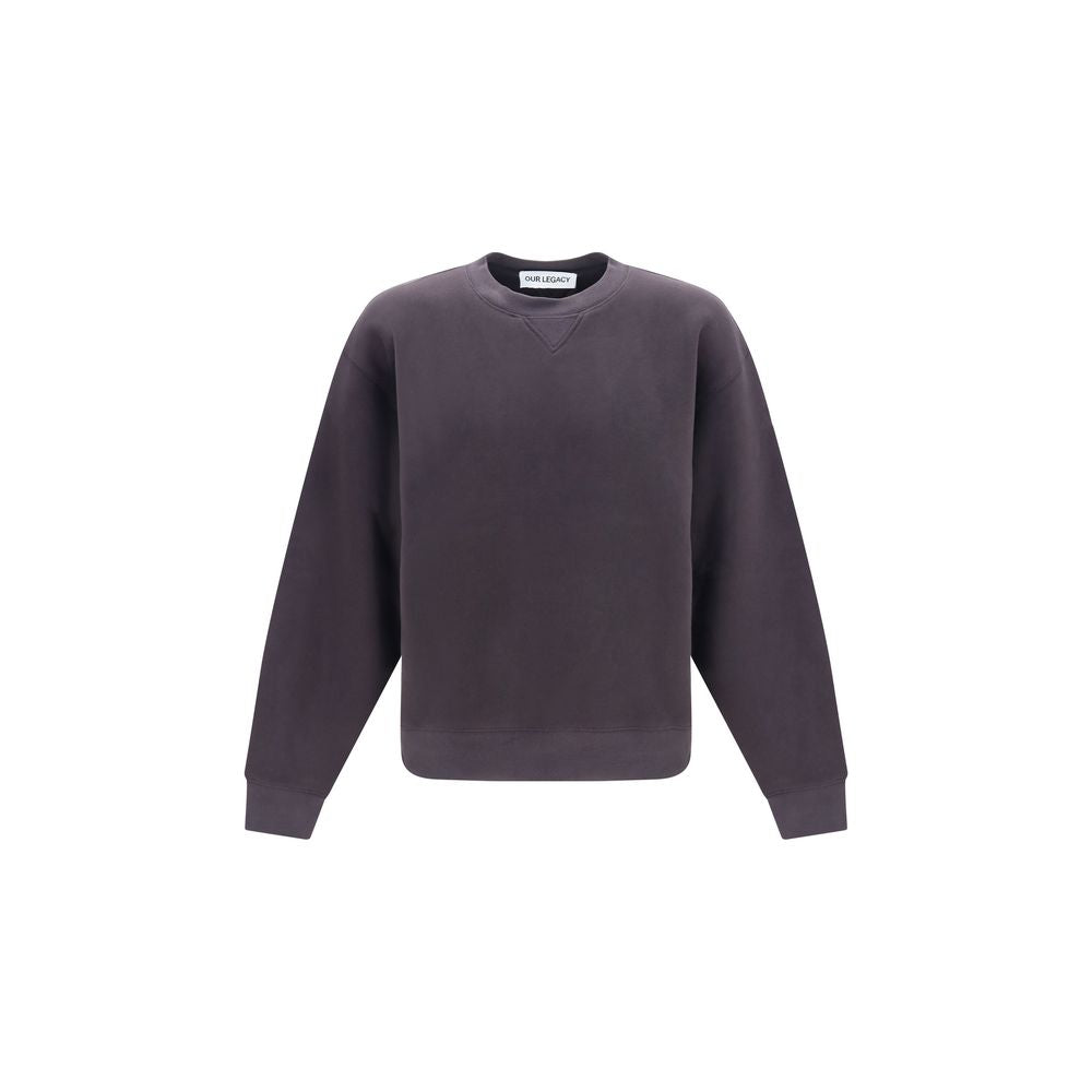 Our Legacy Black Cotton Sweatshirt