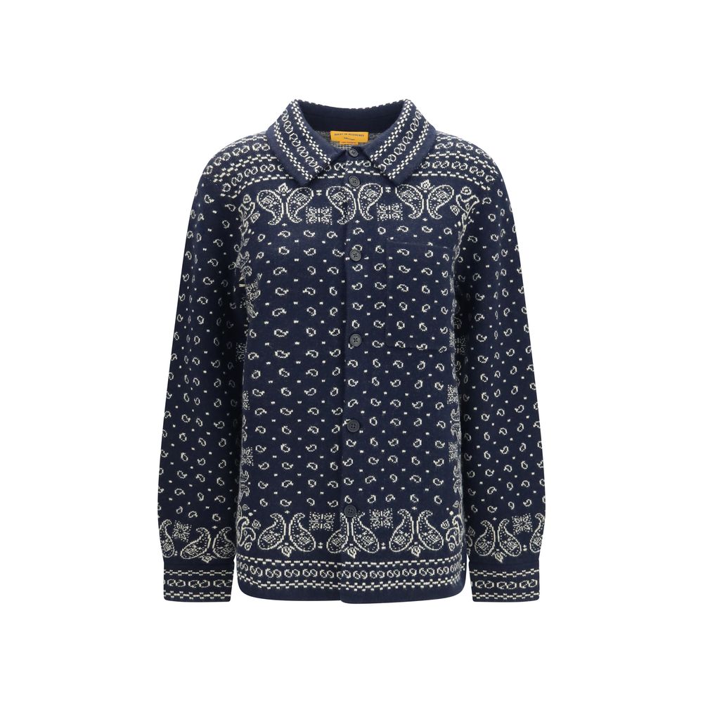 Guest in Residence Blue Cashmere Shirt