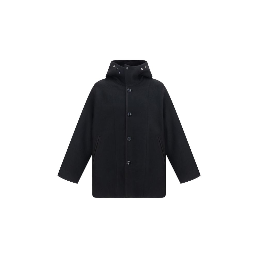 Our Legacy Black Wool Oves Aries Full-Length Jacket