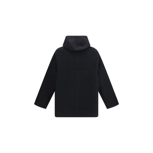 Our Legacy Black Wool Oves Aries Full-Length Jacket
