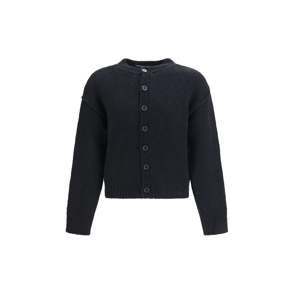 Our Legacy Black Wool Oves Aries Cardigan