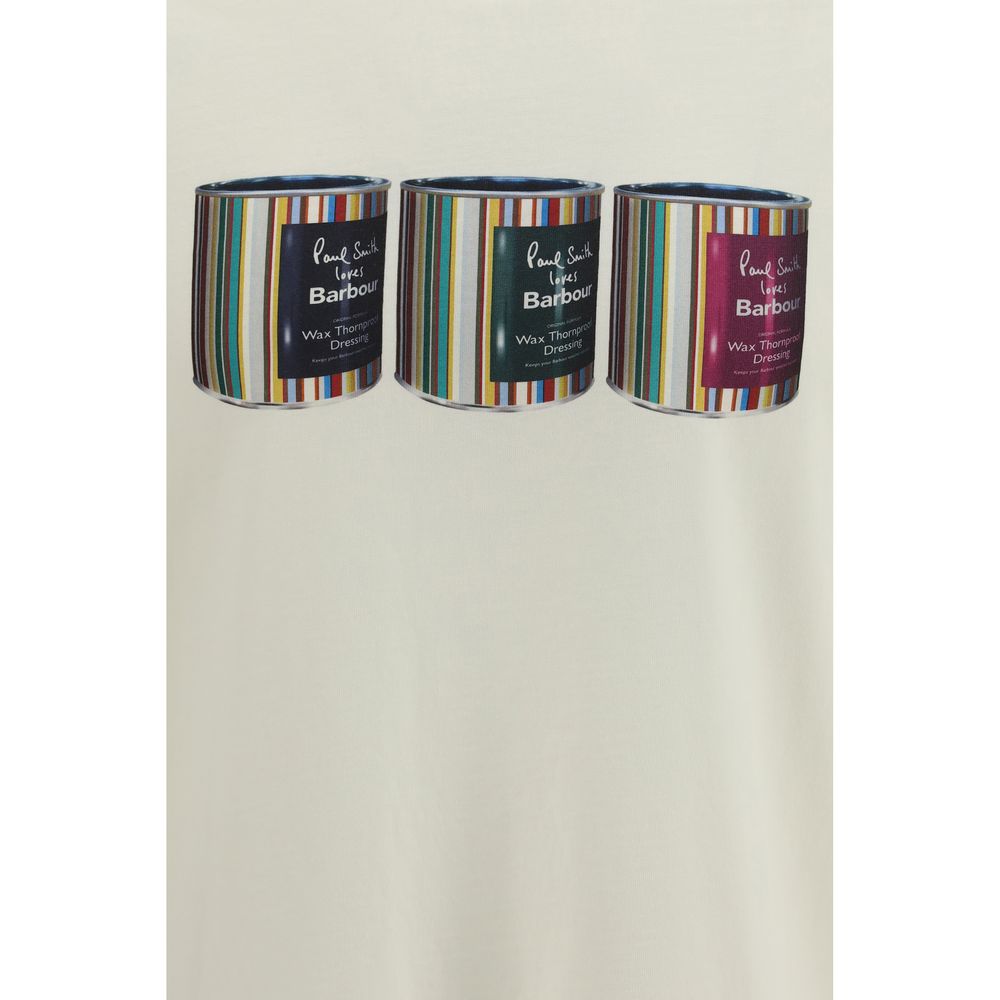 Barbour Beige Cotton T-Shirt