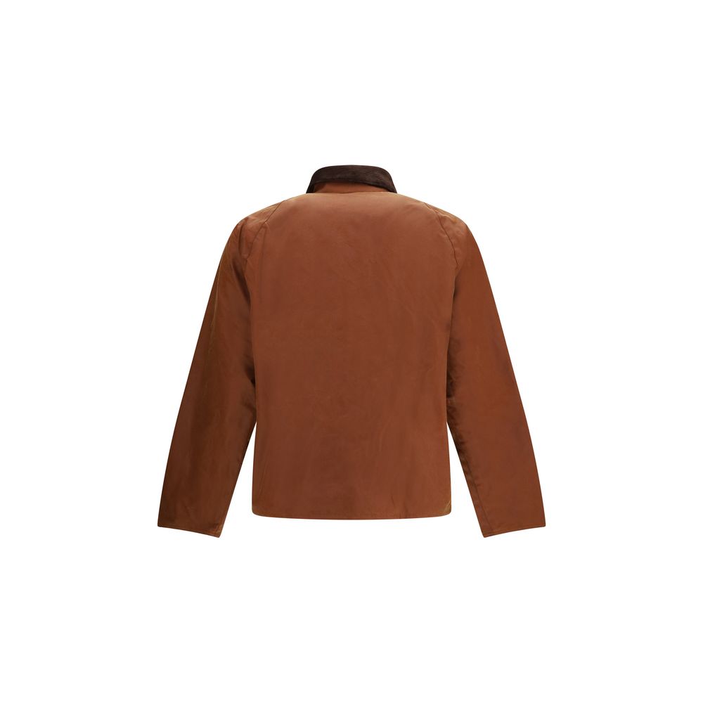 Barbour Brown Cotton Full-Length Jacket