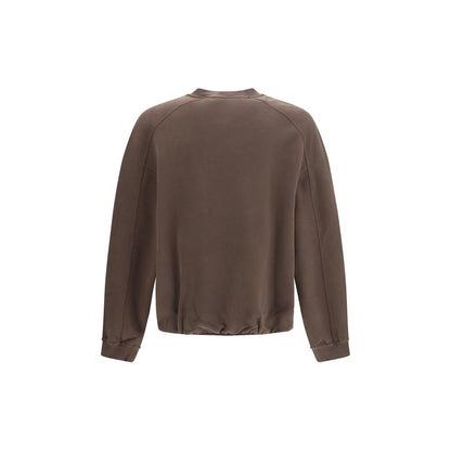 Jacquemus Brown Cotton Sweatshirt