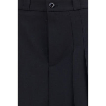 Our Legacy Black Wool Oves Aries Midi Skirt