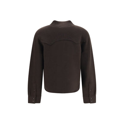 Guest in Residence Brown Denim Shirt
