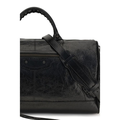 Balenciaga Black Lamb Ovis Aries Shoulder Bag