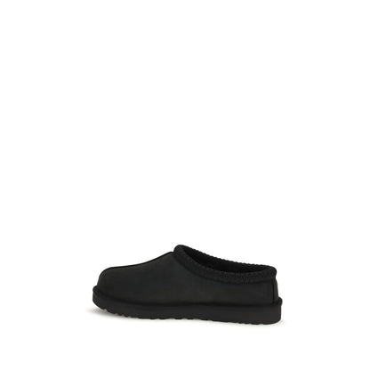 UGG Black Nubuc Leather Clogs