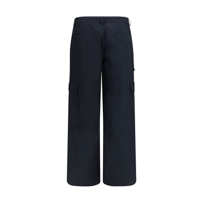 Balenciaga Black Cotton Cargo Pants