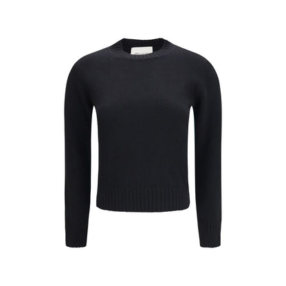 Ami Paris Black Wool Oves Aries Sweatshirt