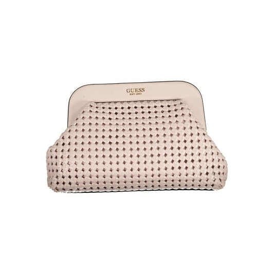Guess Jeans Pink Polyurethane Women's Handbag