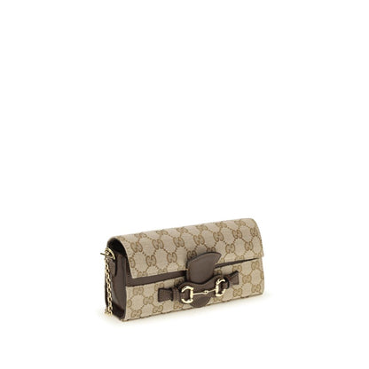 Gucci Beige Fabric Wallet