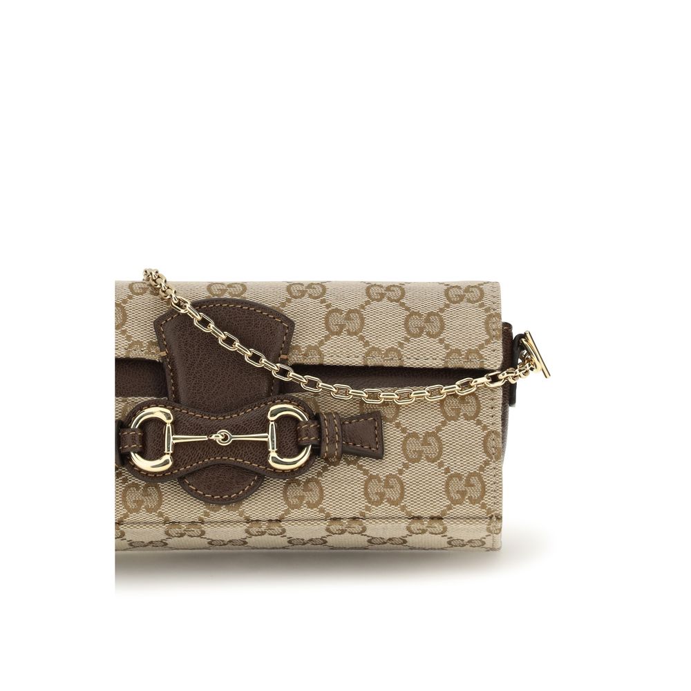 Gucci Beige Fabric Wallet