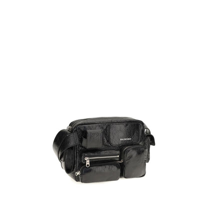 Balenciaga Black Lamb Ovis Aries Shoulder Bag