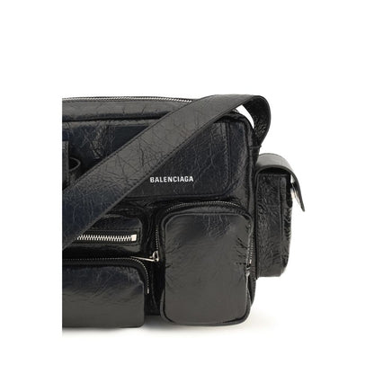 Balenciaga Black Lamb Ovis Aries Shoulder Bag