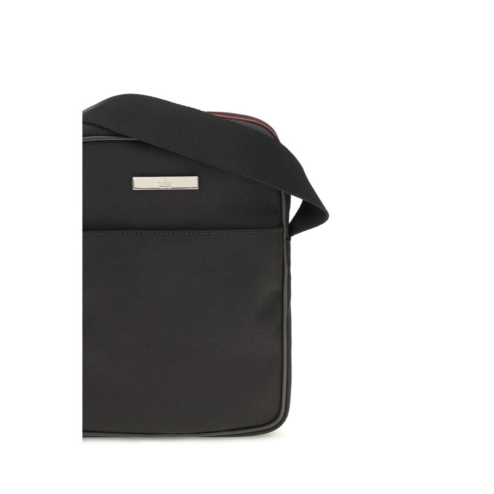 Gucci Black Fabric Shoulder Bag