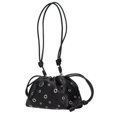 Tory Burch Black Leather Shoulder Bag