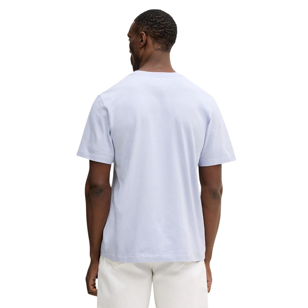 Calvin Klein Jeans Blue Cotton T-Shirt