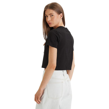 Calvin Klein Jeans Black Cotton T-Shirt