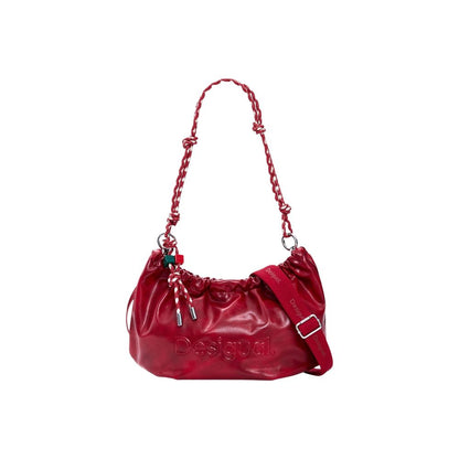 Desigual Red Polyester Handbag