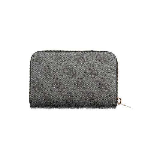 Guess Jeans Black Polyurethane Women Wallet