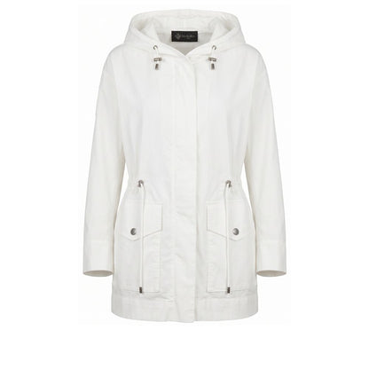 Mr&Mrs Italy White Cotton Women Jacket