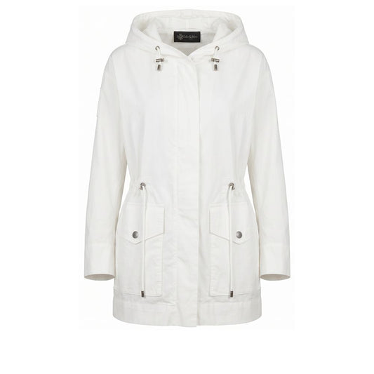 Mr&Mrs Italy White Cotton Women Jacket