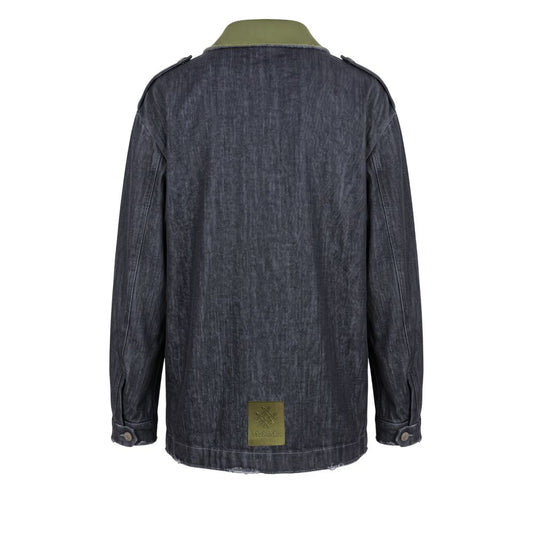 Mr&Mrs Italy Grey Cotton Men Jacket