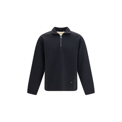 Valentino Garavani Black Cotton Sweatshirt