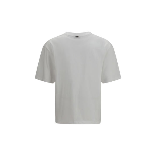 Herno White Cotton T-Shirt