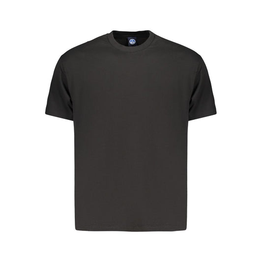 North Sails Black Cotton T-Shirt