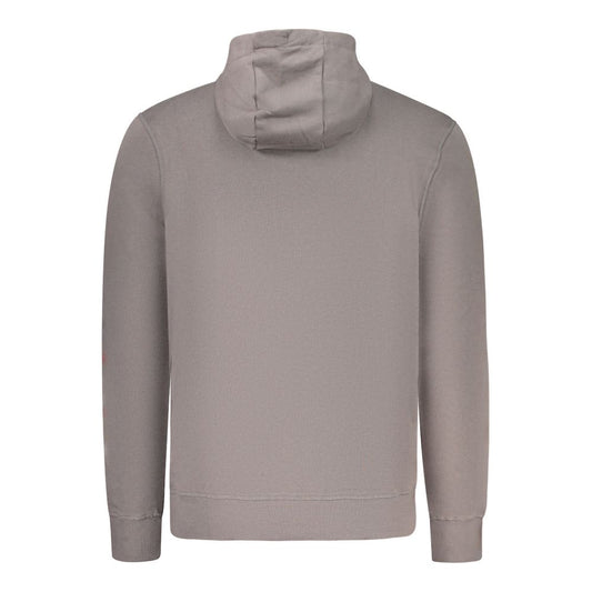 North Sails Gray Cotton Men's Hoodie