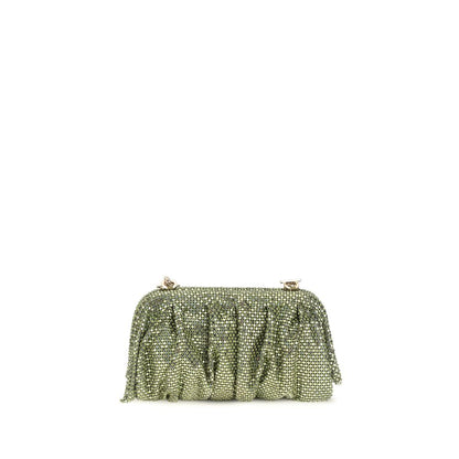 Benedetta Bruzziches Bicolor Aluminum Clutch Bag