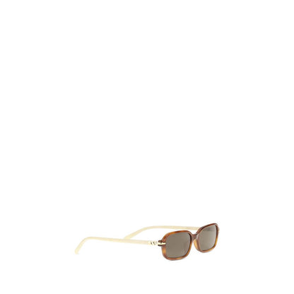 Valentino Garavani Brown Acetate Sunglasses