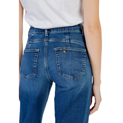 Liu Jo Blue Cotton Bootcut Jeans