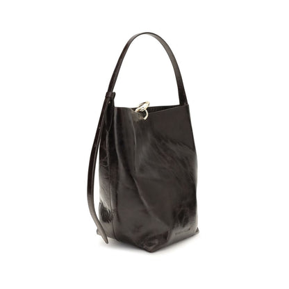 Benedetta Bruzziches Black Calf Leather Bos Taurus Shoulder Bag
