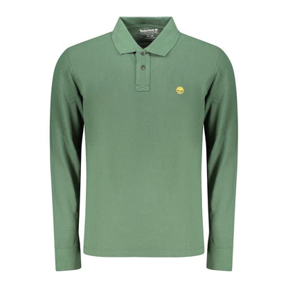 Timberland Green Cotton Polo Shirt