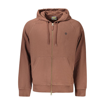 Timberland Brown Cotton Sweatshirt
