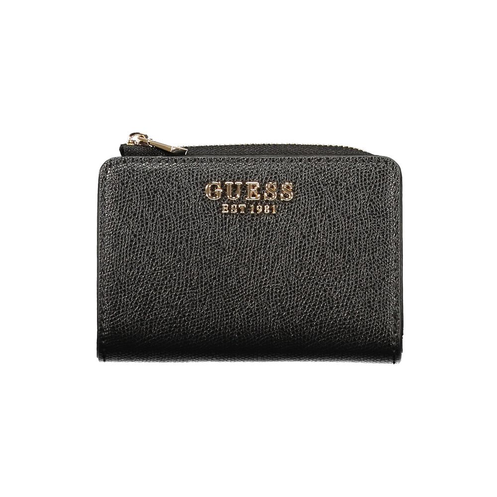 Guess Jeans Black Polyethylene Wallet
