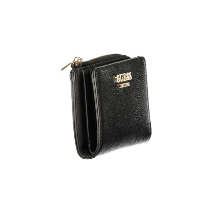 Guess Jeans Black Polyethylene Wallet